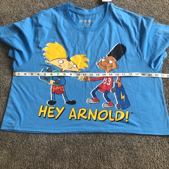 Nickelodeon | NWT Hey Arnold! Crop top - Picture 6 of 7